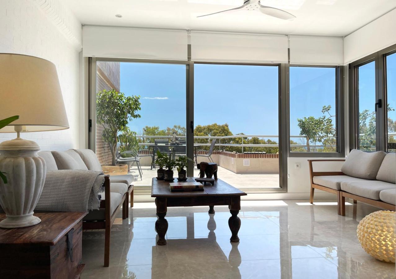 马拉加Penthouse Puerta De Pedregalejo公寓 外观 照片