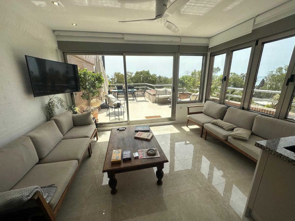 马拉加Penthouse Puerta De Pedregalejo公寓 外观 照片